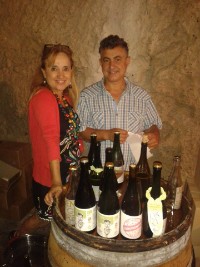 Mariano Taberner y Pura Gómez, del equipo de Bodega Cueva Mariano Taberner y Pura Gómez, del equipo de Bodega Cueva